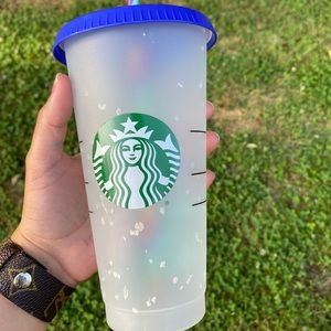 Starbucks confetti cup